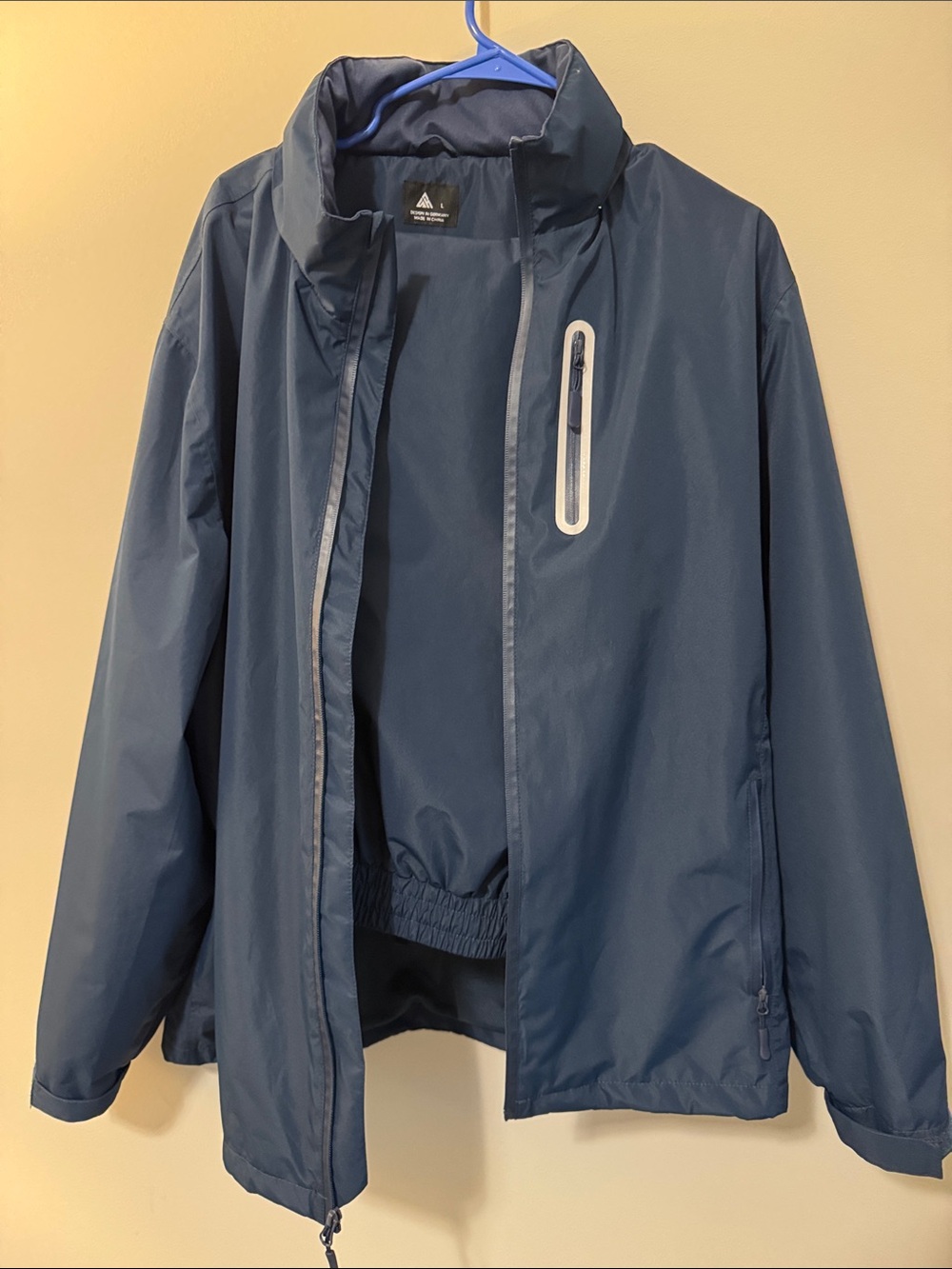 Men's Navy Performance Rain Suit